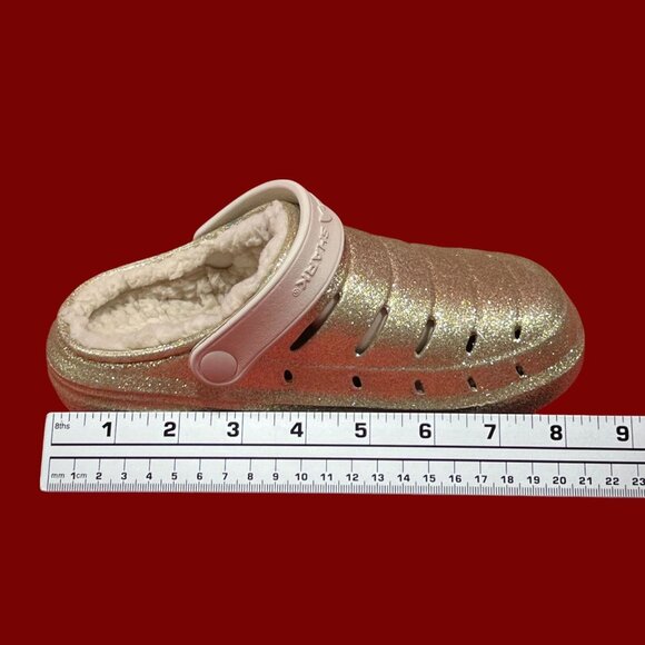 Rugged Shark - Unisex Kids Casual Lined - Clogs - Gold - 12 - Picture 7 of 14